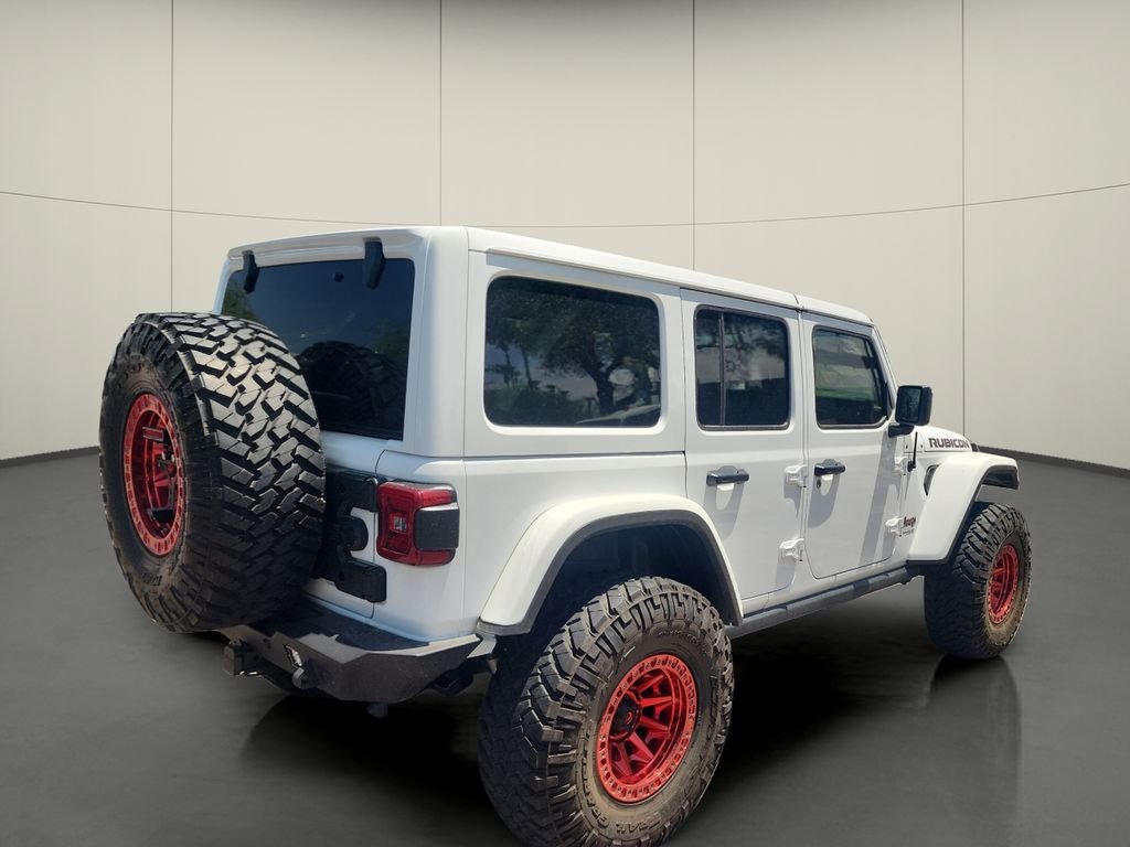 Used 2021 White Jeep Unlimited Rubicon image 7
