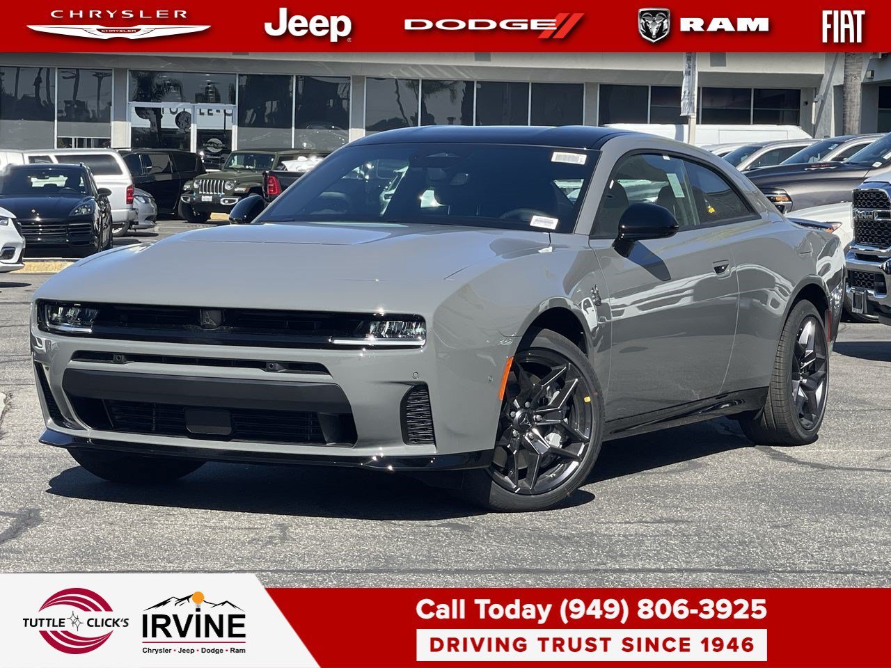 New 2026 Destroyer Gray Exterior Paint Dodge Scat Pack image 1