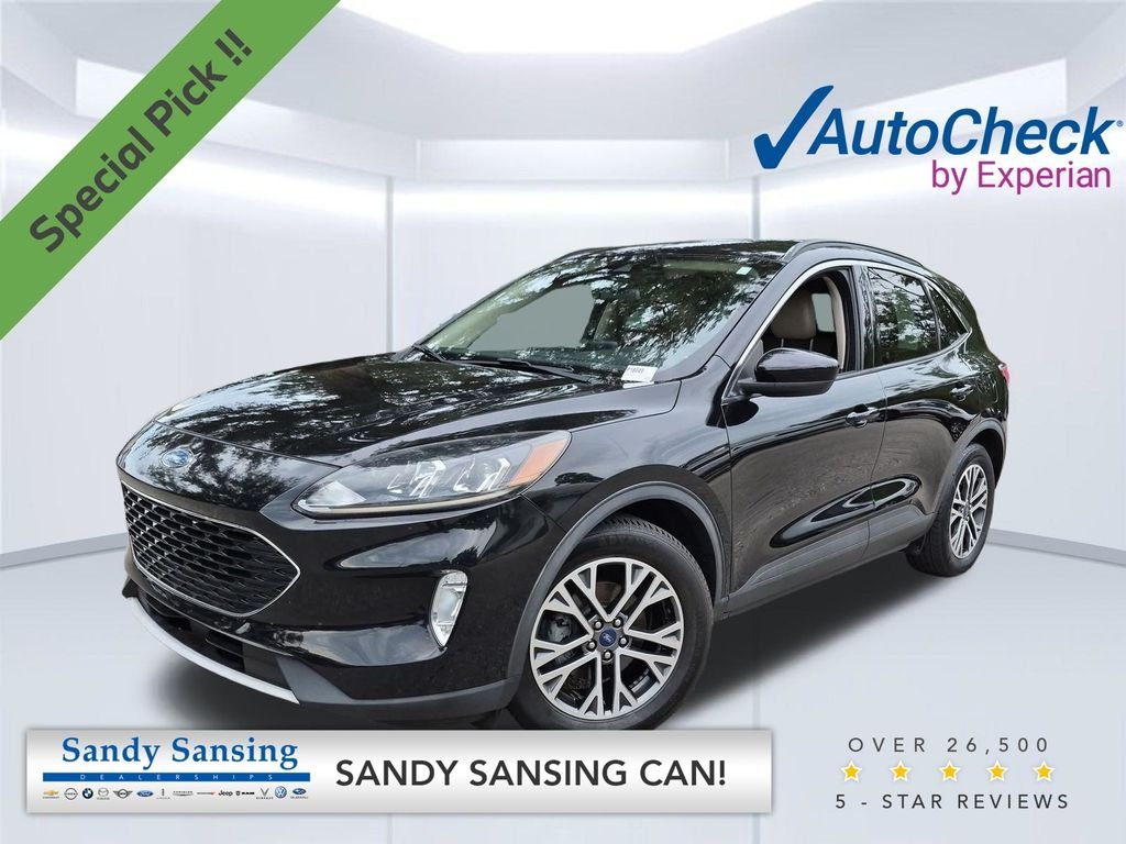 Used 2020 Black Metallic Ford SEL image 1