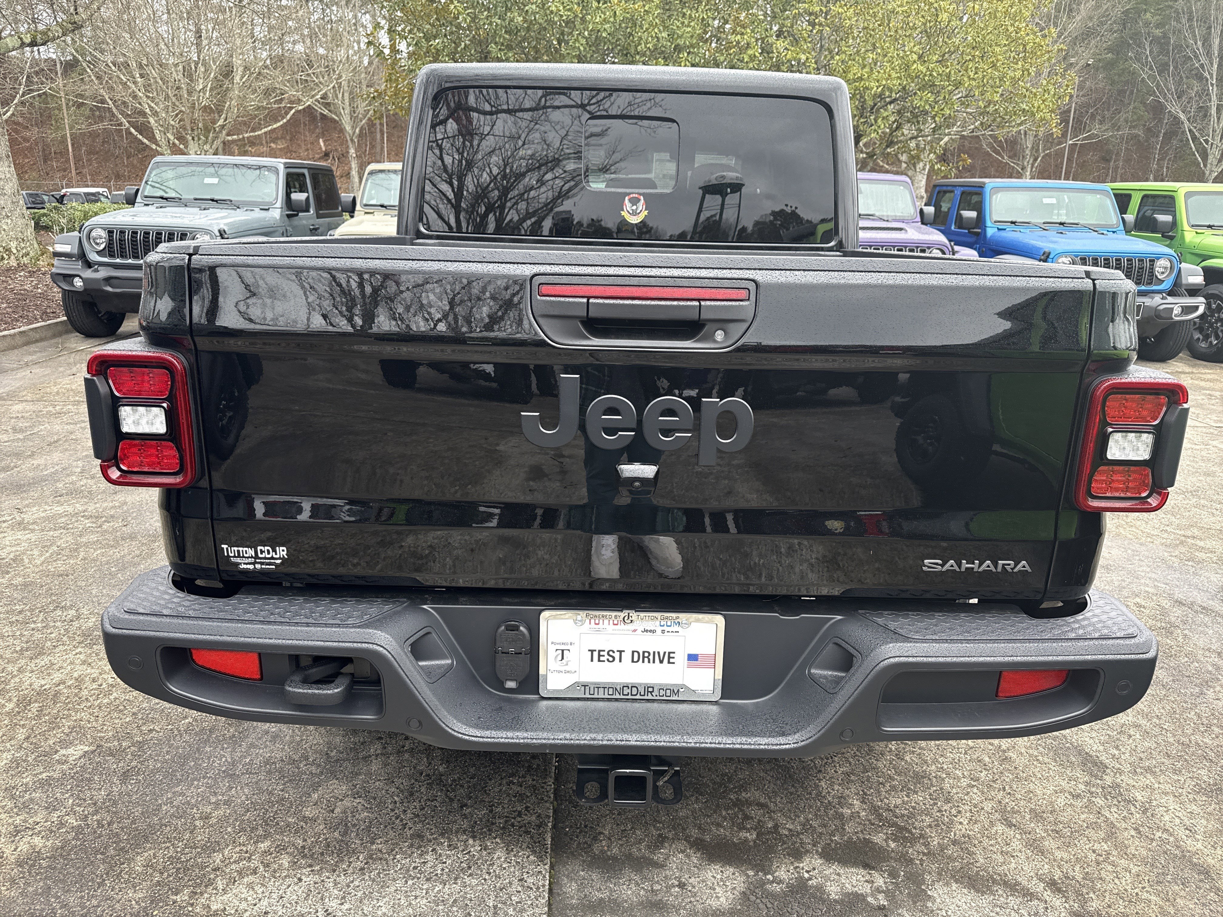 New 2026 Black Clearcoat Jeep Sahara image 6