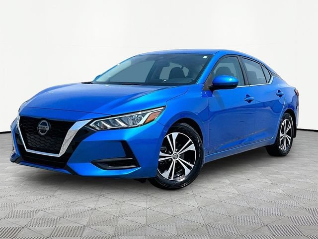 Used 2021 Electric Blue Met Nissan SV image 3