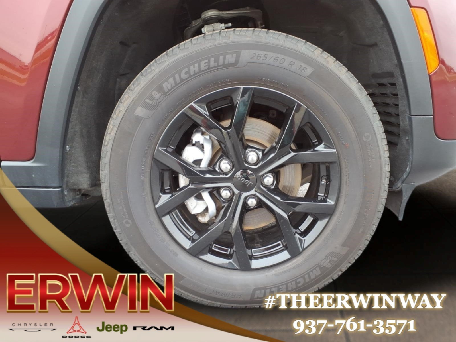 Used 2024 Red Jeep Altitude X image 9