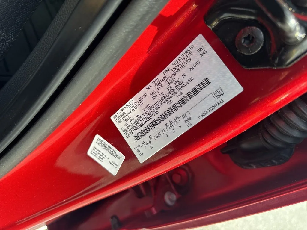 Used 2022 Red Ford Lariat image 38