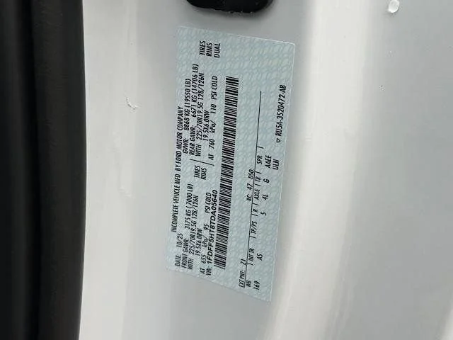 New 2026 Oxford White Ford F-550® XL image 14