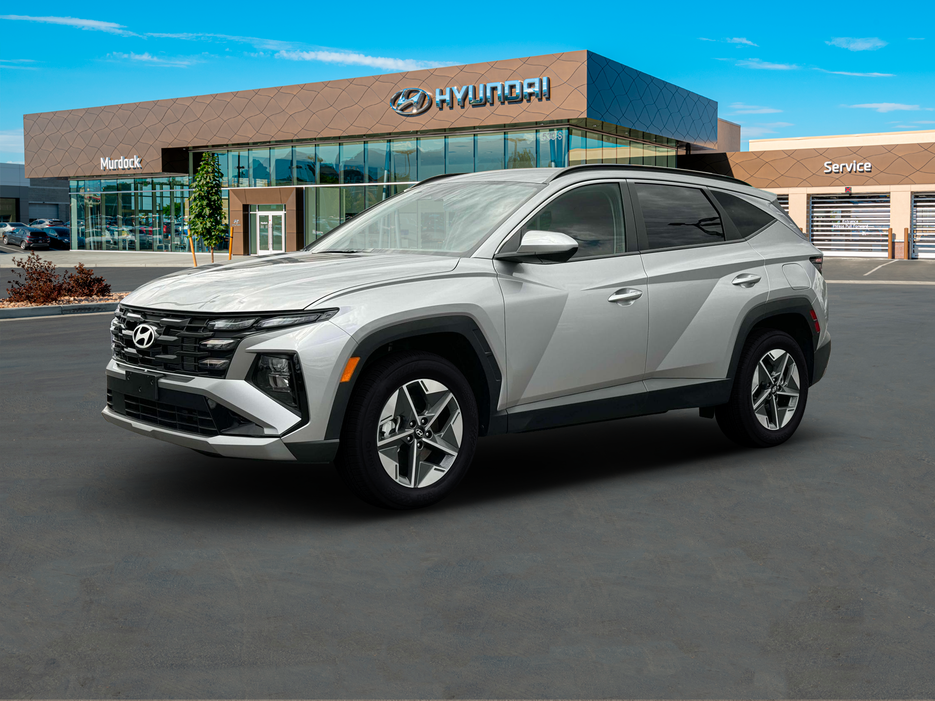 New 2026 Shimmering Silver Hyundai SEL AWD image 2