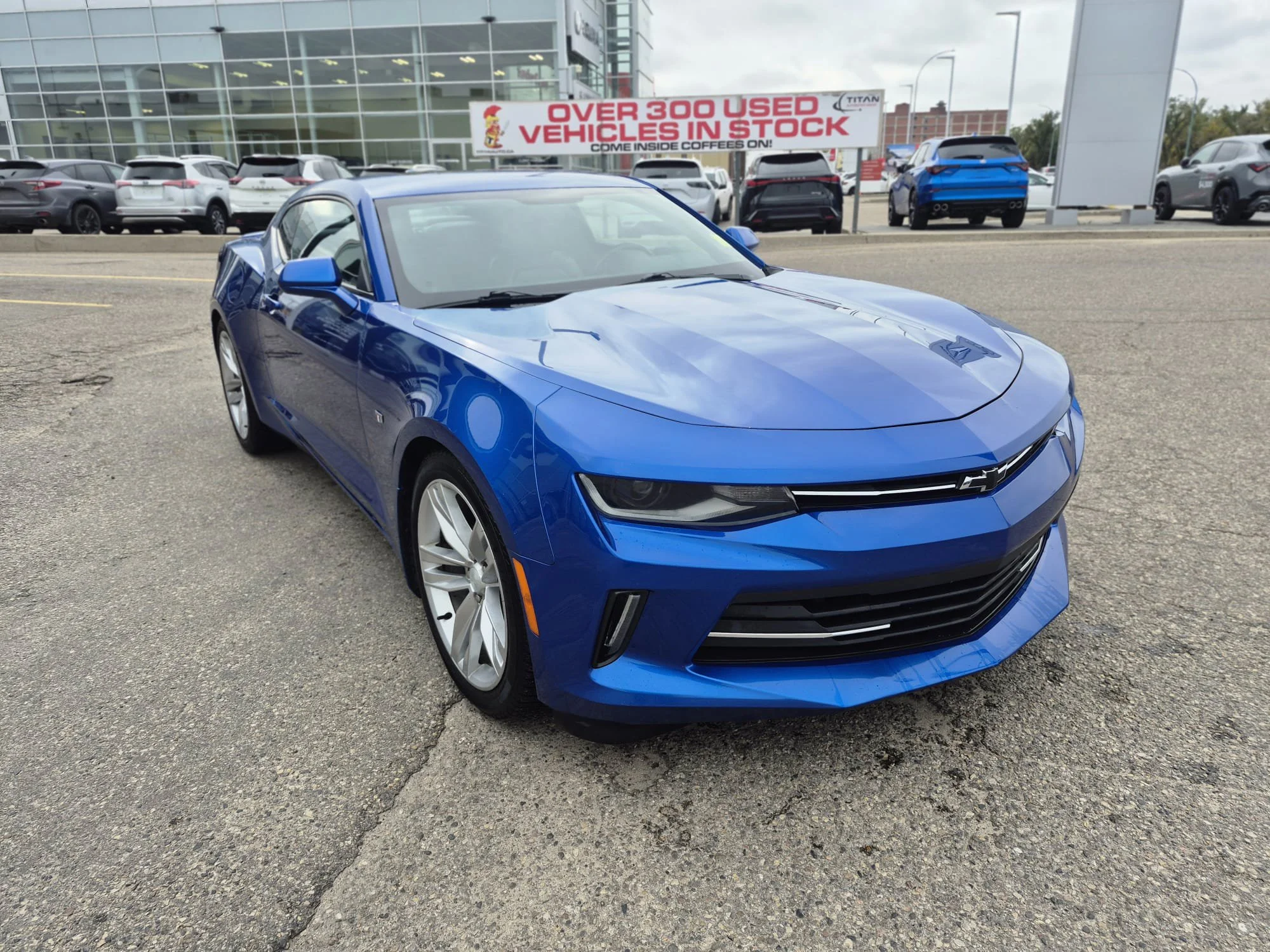 Used 2017 Hyper Blue Metallic Chevrolet 2LT*335HP!! | Hyper Blue Metallic | Cooled Leather | Sunroof | Bose Audio | Park Assist | CarPlay image 5