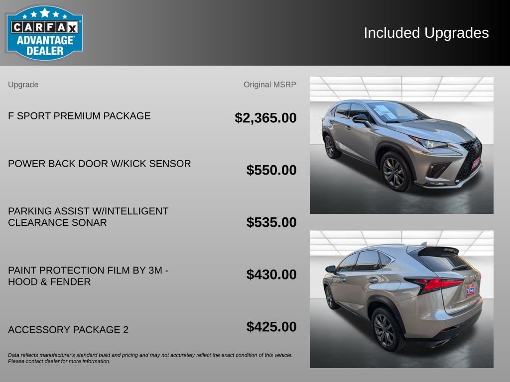 Used 2021  Lexus NX 300 F SPORT image 3