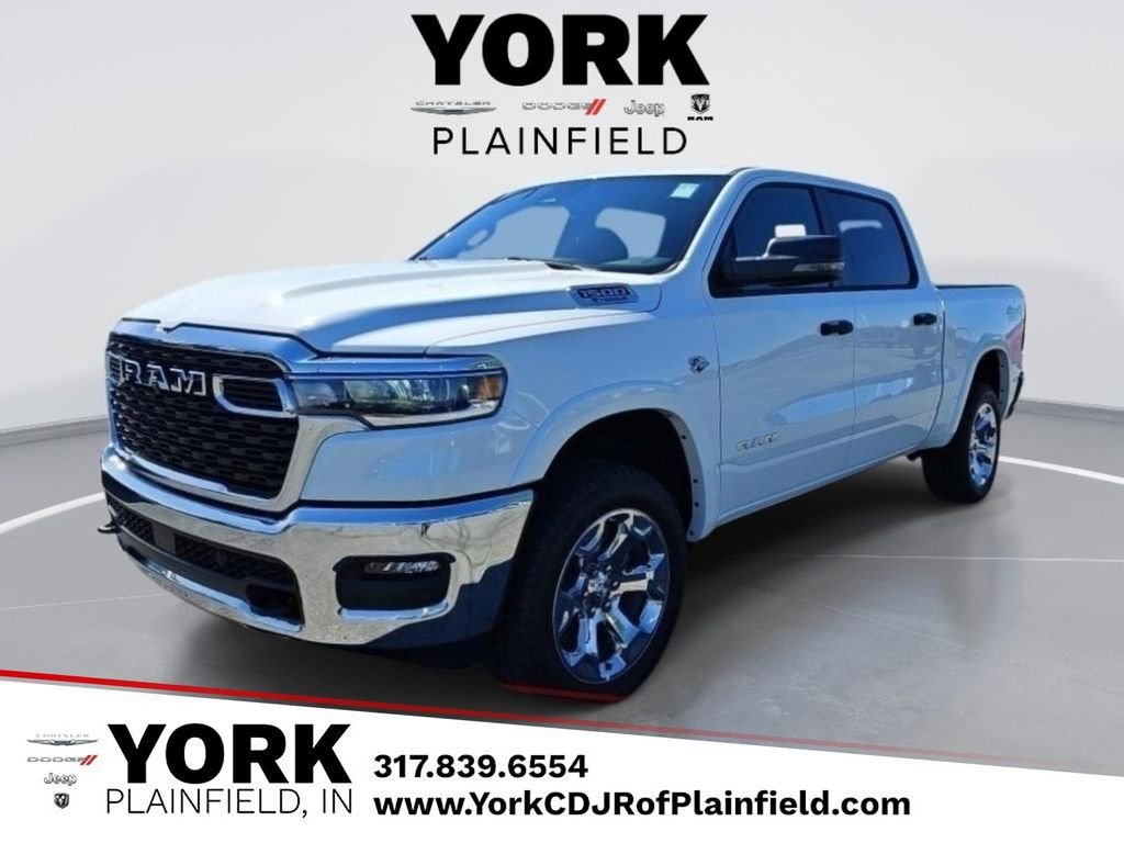 New 2026 Bright White Clear-Coat Exterior Paint RAM Big Horn/Lone Star image 1