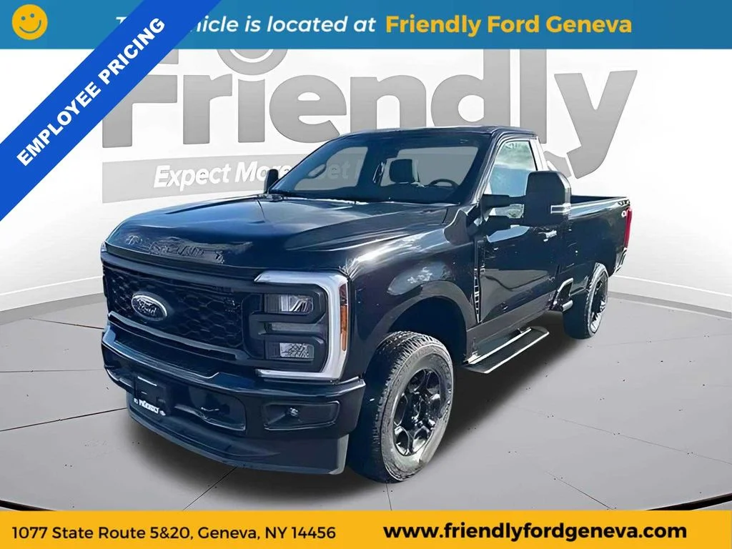 New 2026 Agate Black Metallic Ford F-350® XL image 1