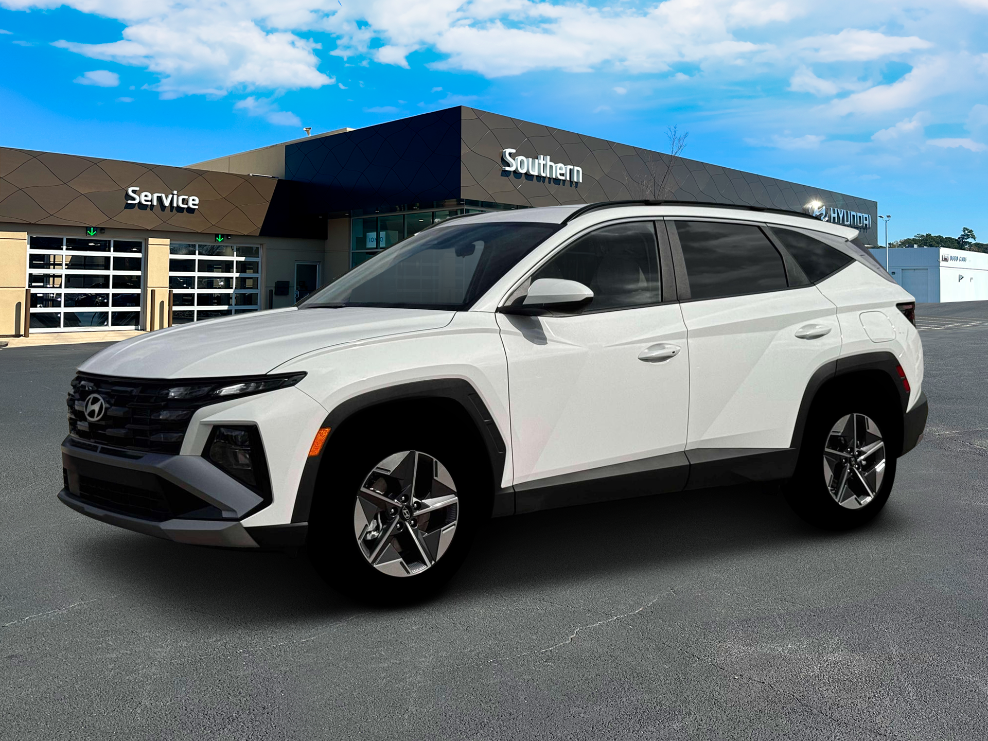 New 2026 White Hyundai SEL AWD image 2