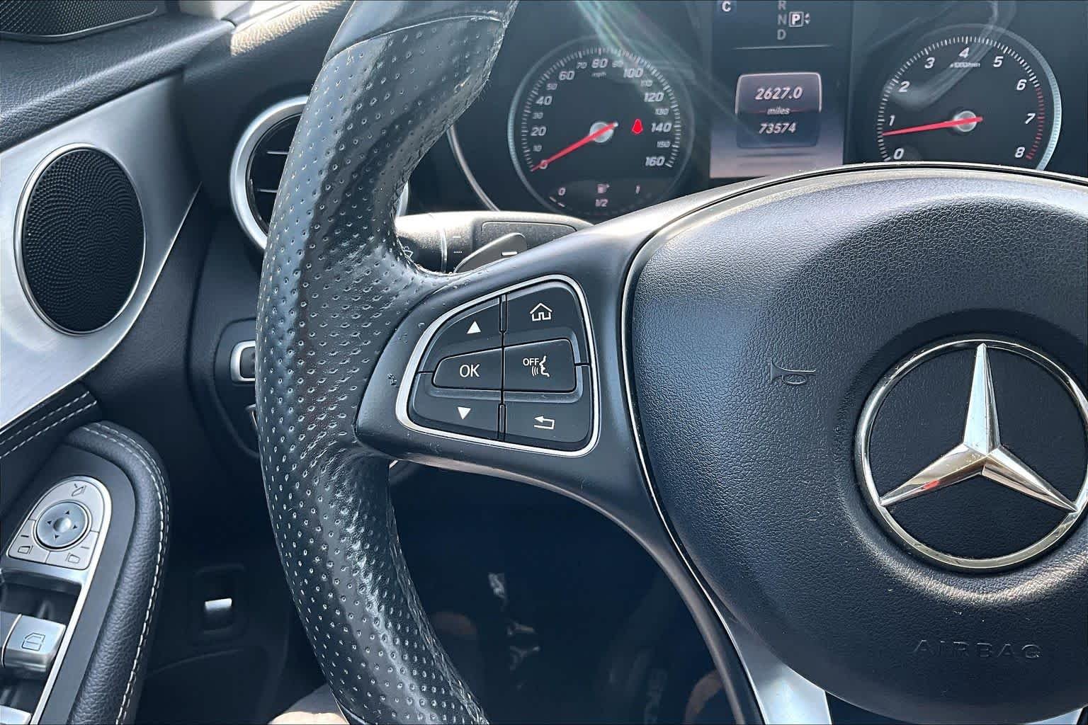 Used 2015 Obsidian Black Metallic Mercedes-Benz C 300 image 24