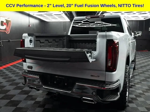 New 2026 Glacier White Tricoat GMC SLT image 11