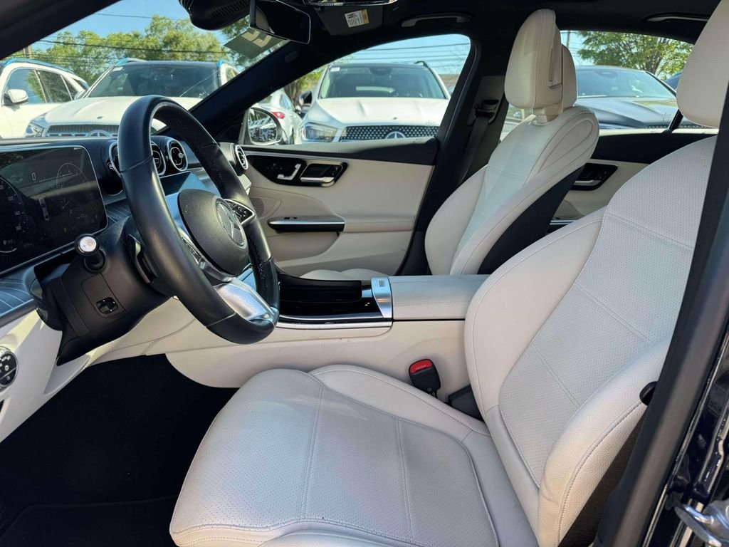 Certified Used 2022 Lunar Blue Metallic Mercedes-Benz C 300 image 4