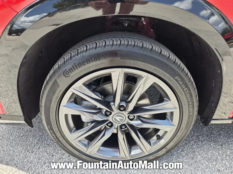 Used 2025 RED Acura AWD w/A-Spec Package image 7