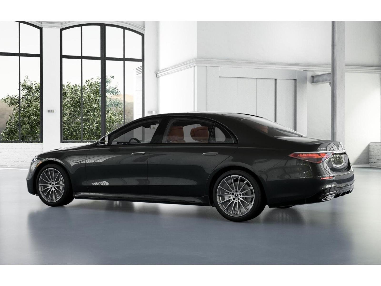 New 2026 Graphite Grey Metallic Mercedes-Benz S 580 4D Sedan 4MATIC® image 32