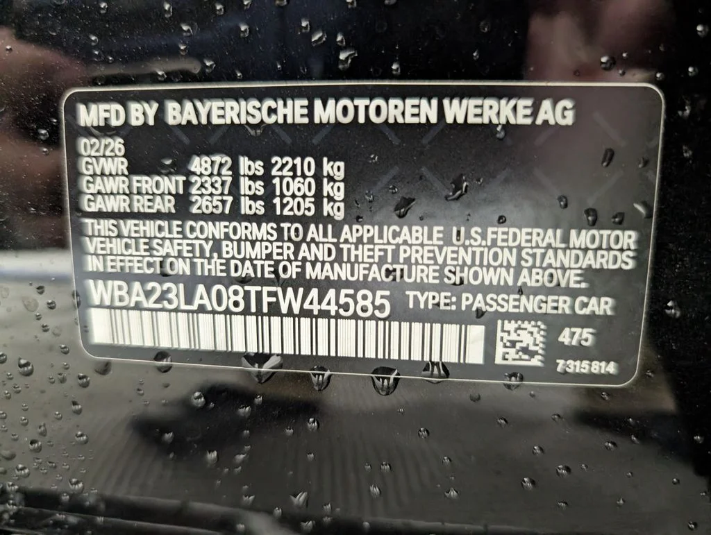 New 2026 Black Sapphire Metallic BMW 330i xDrive image 21