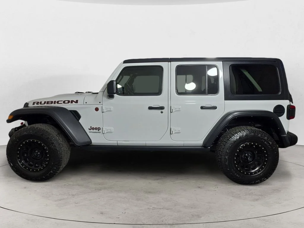 Used 2021 White Jeep Unlimited Rubicon image 2