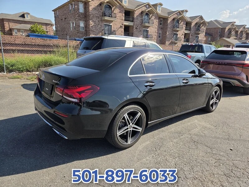 Used 2022 BLACK MERCEDES-BENZ A 220 4MATIC® SEDAN image 4