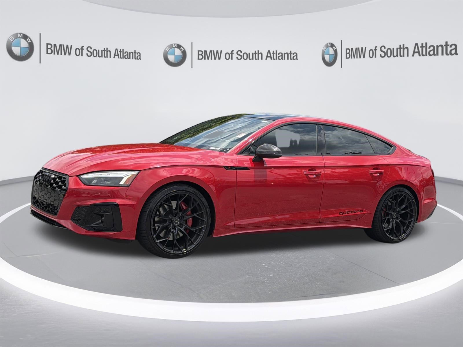 Used 2024 Progressive Red Metallic Audi Premium Plus image 22