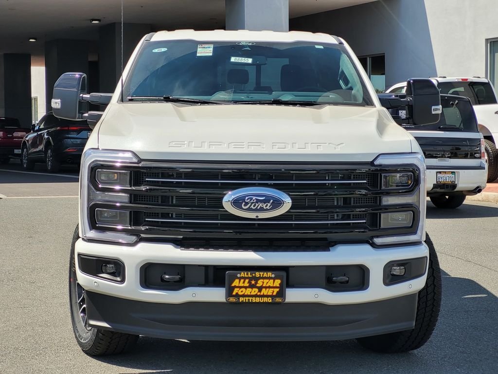 New 2026 Star White Metallic Tri-Coat Ford F-250® Platinum® image 2