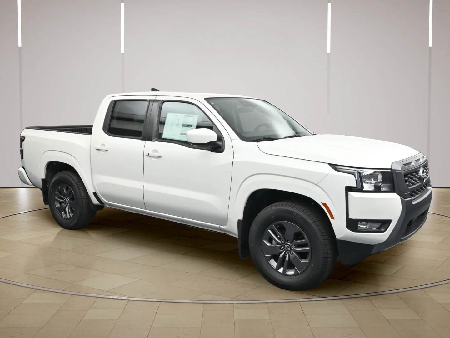 Certified Used 2025 Glacier White Nissan SV image 1