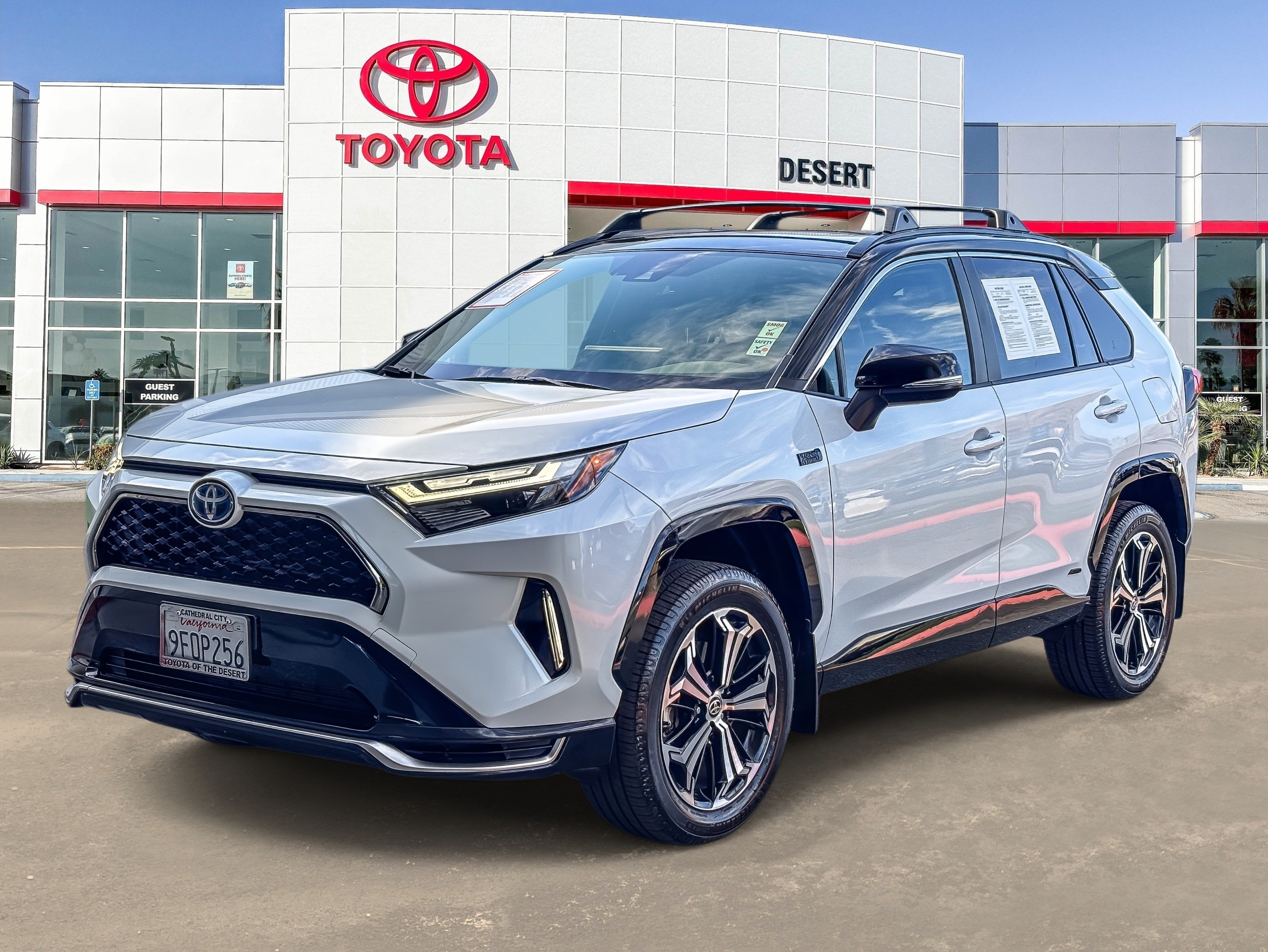 Certified Used 2023 Wind Chill Pearl/Midnight Black Metallic Toyota XSE image 3