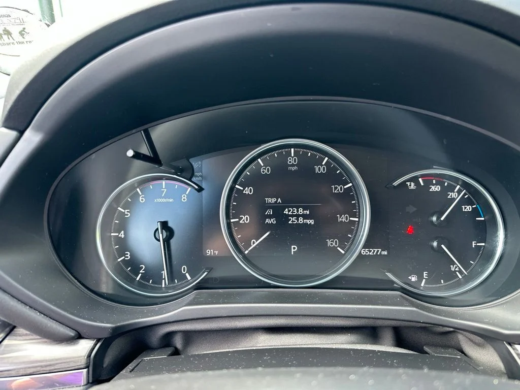 Used 2021 Blue Mazda Grand Touring image 8