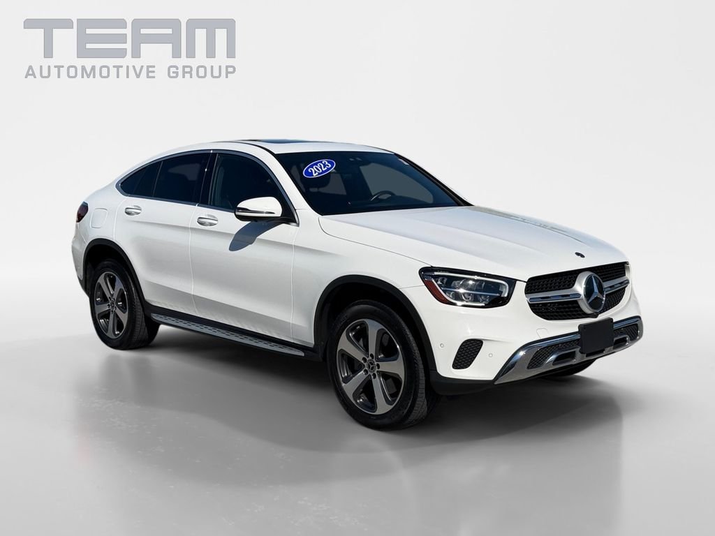 Used 2023 White Mercedes-Benz GLC 300 Coupe image 1