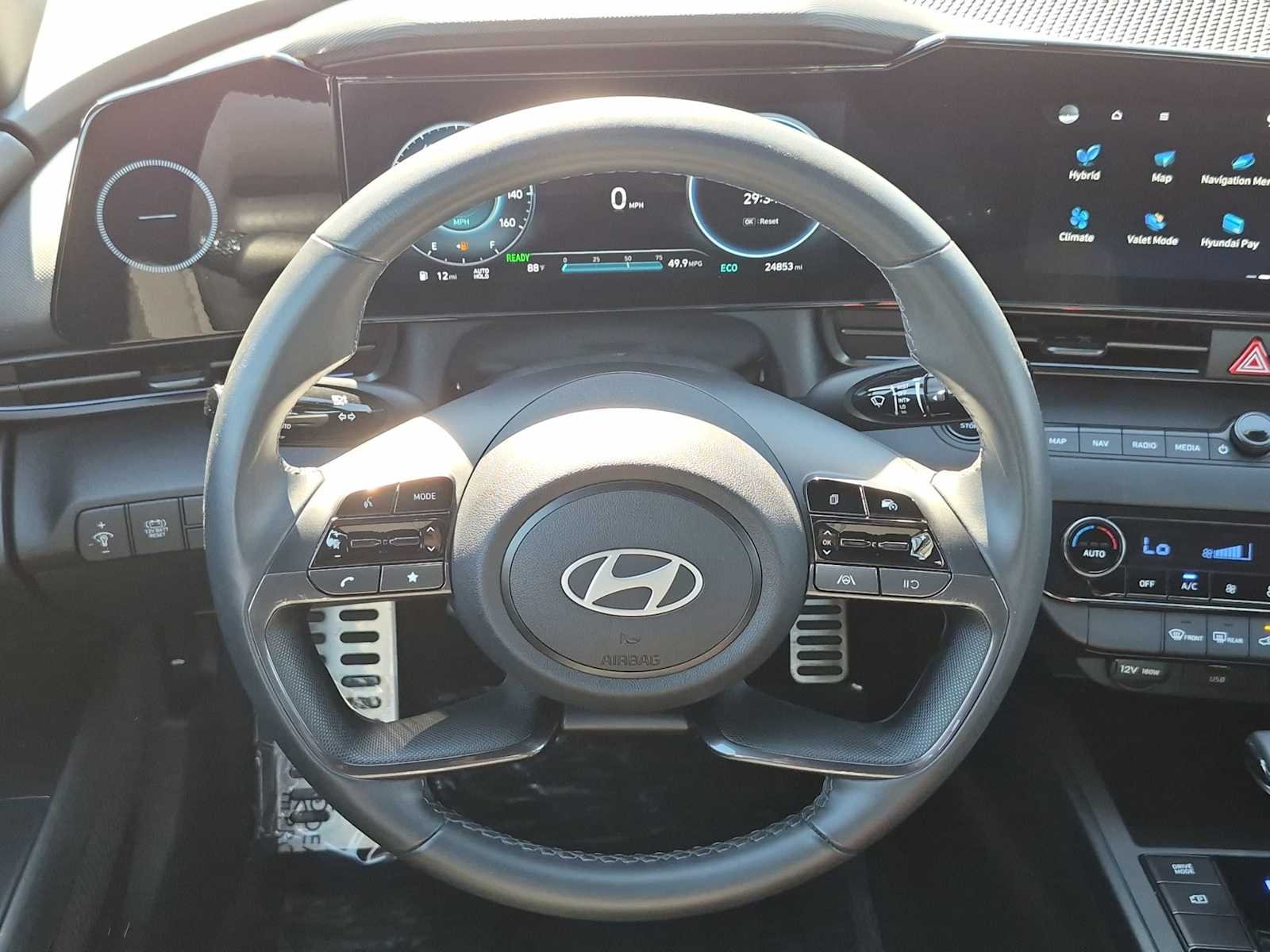 Certified Used 2025 Abyss Black Hyundai SEL Sport image 21