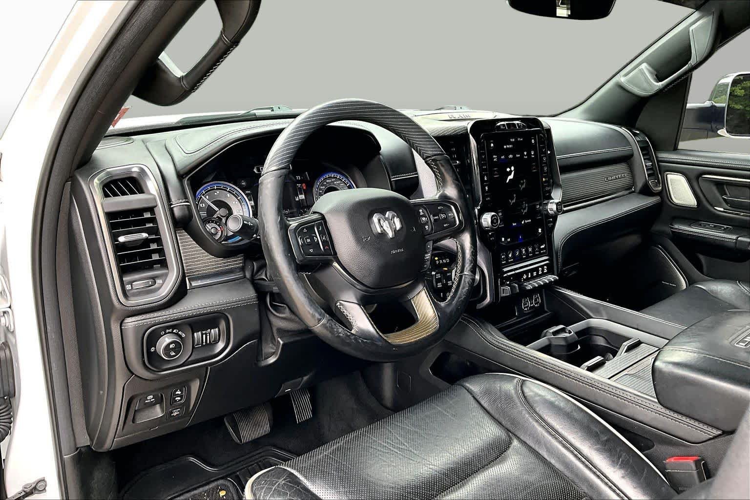 Used 2020 Bright White Clearcoat Ram Limited image 18