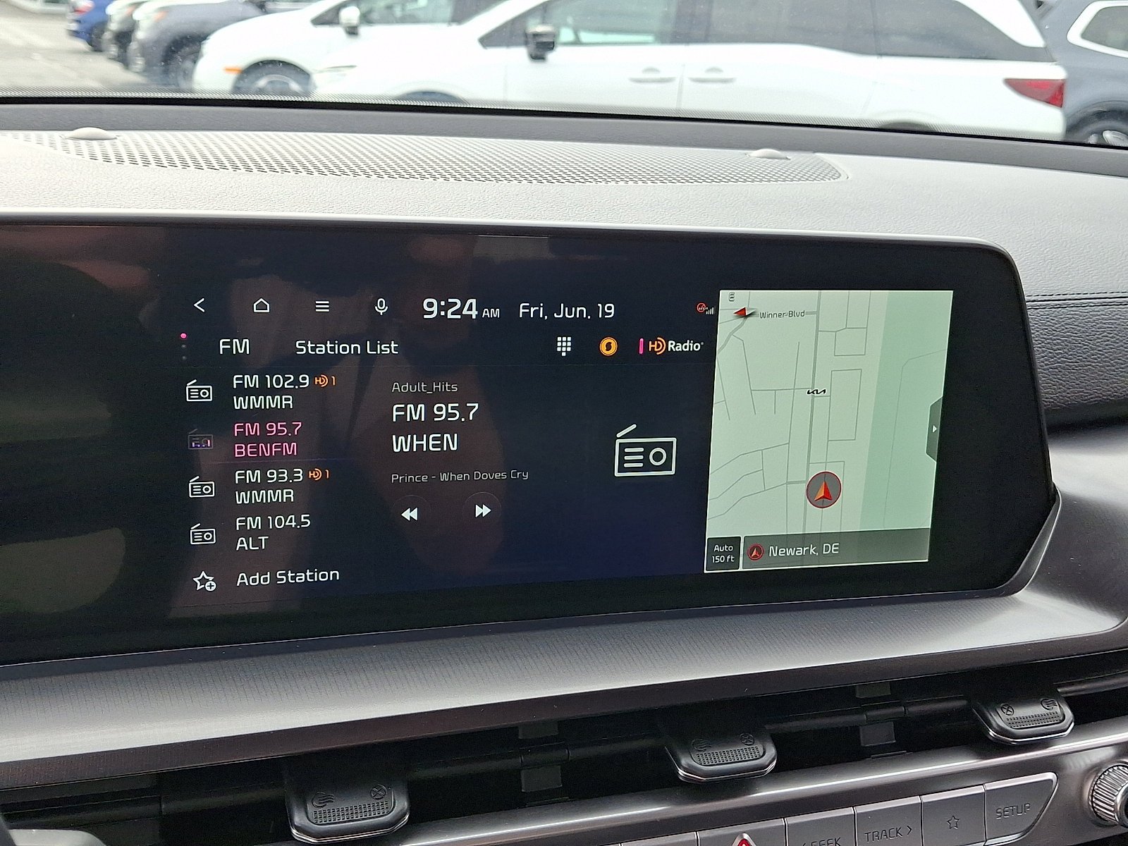 Used 2024 Glacial White Pearl Kia S image 15