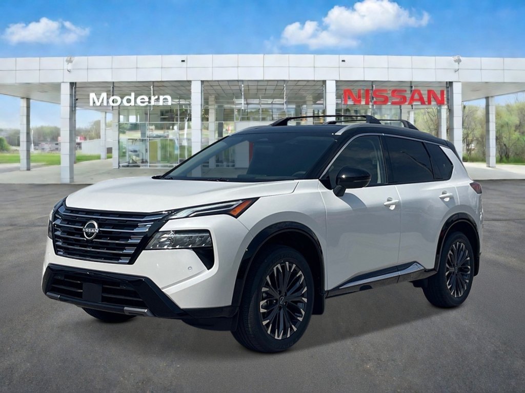 New 2026 Everest White Pearl TriCoat / Super Black Two-tone Nissan Platinum image 1