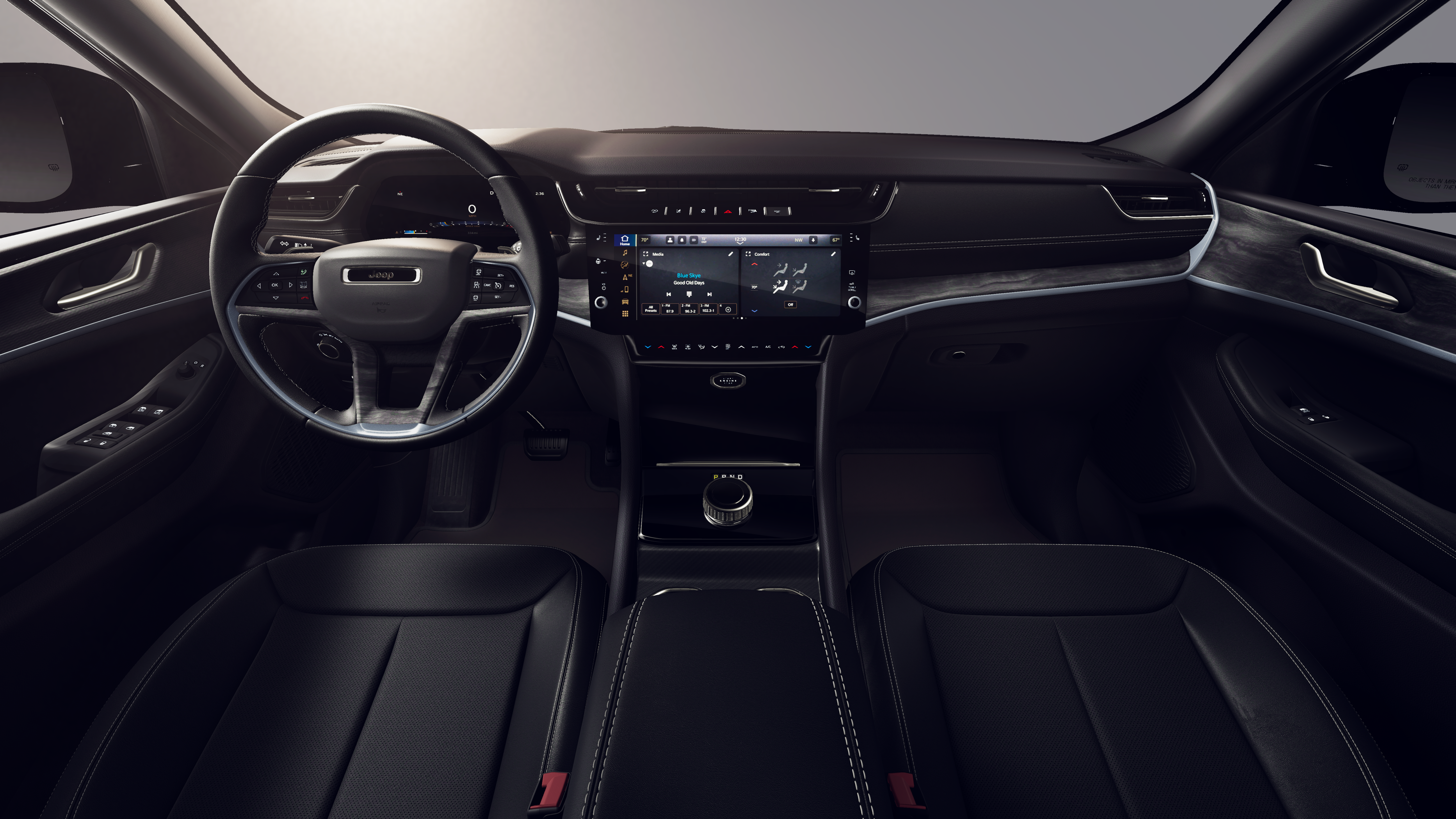 New 2026 Diamond Black Crystal Pearl-Coat Exterior Paint Jeep Laredo image 18