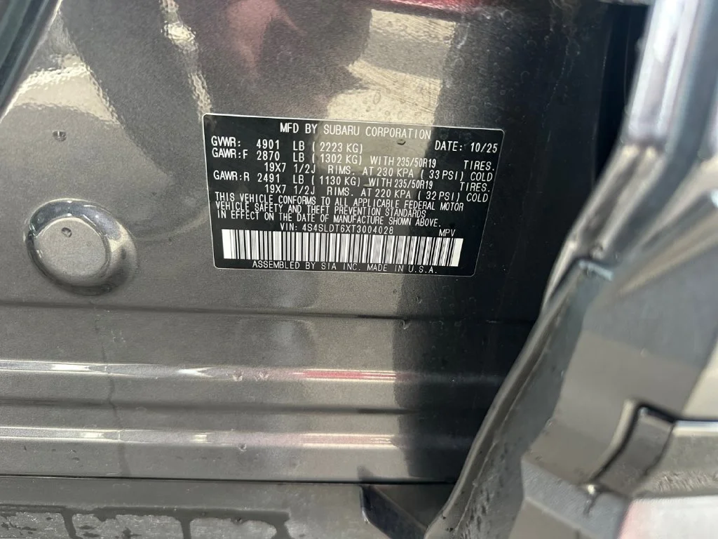 Used 2026 Gray Subaru Touring image 20