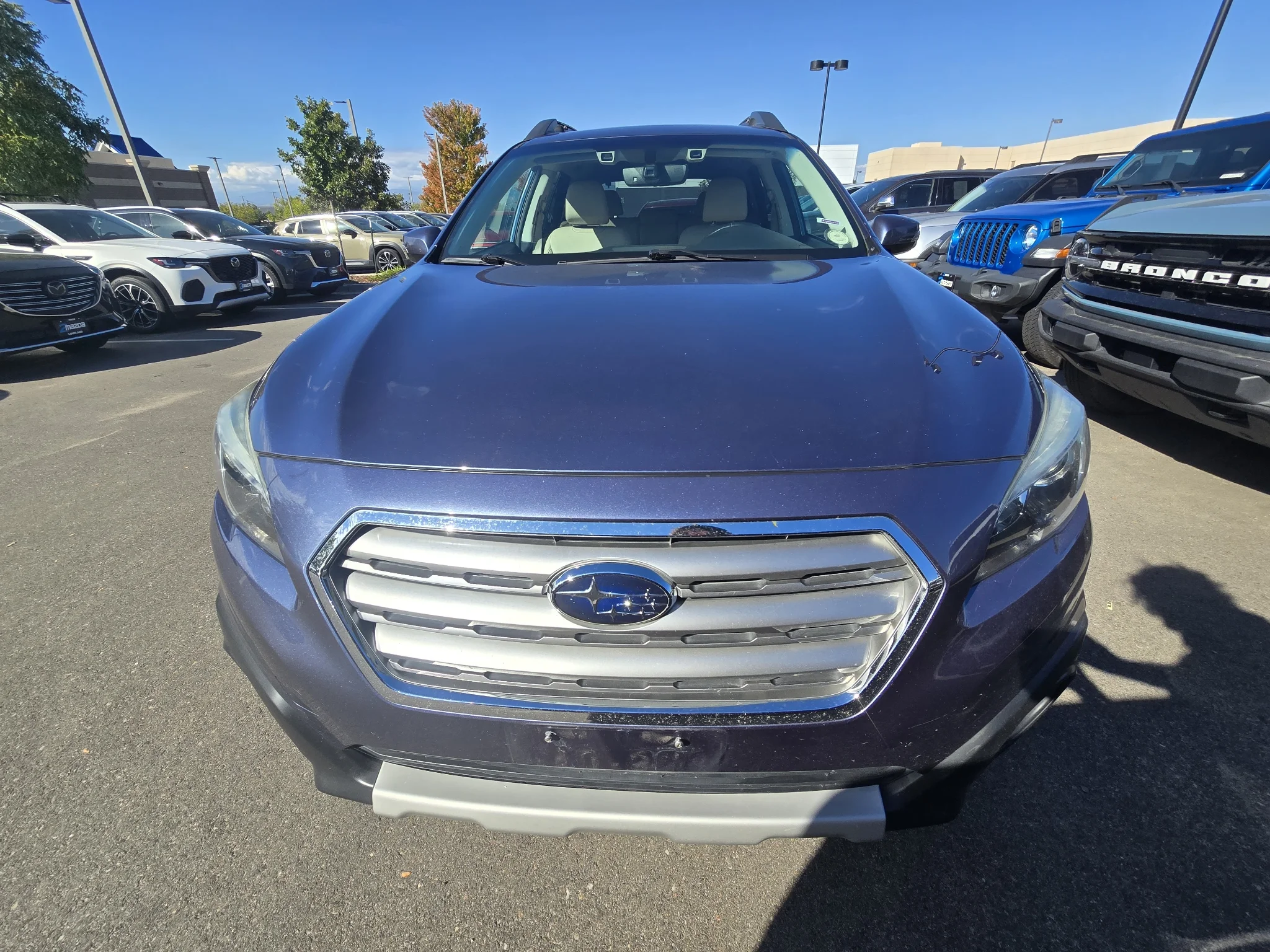 Used 2017 Twilight Blue Metallic Subaru Limited image 8