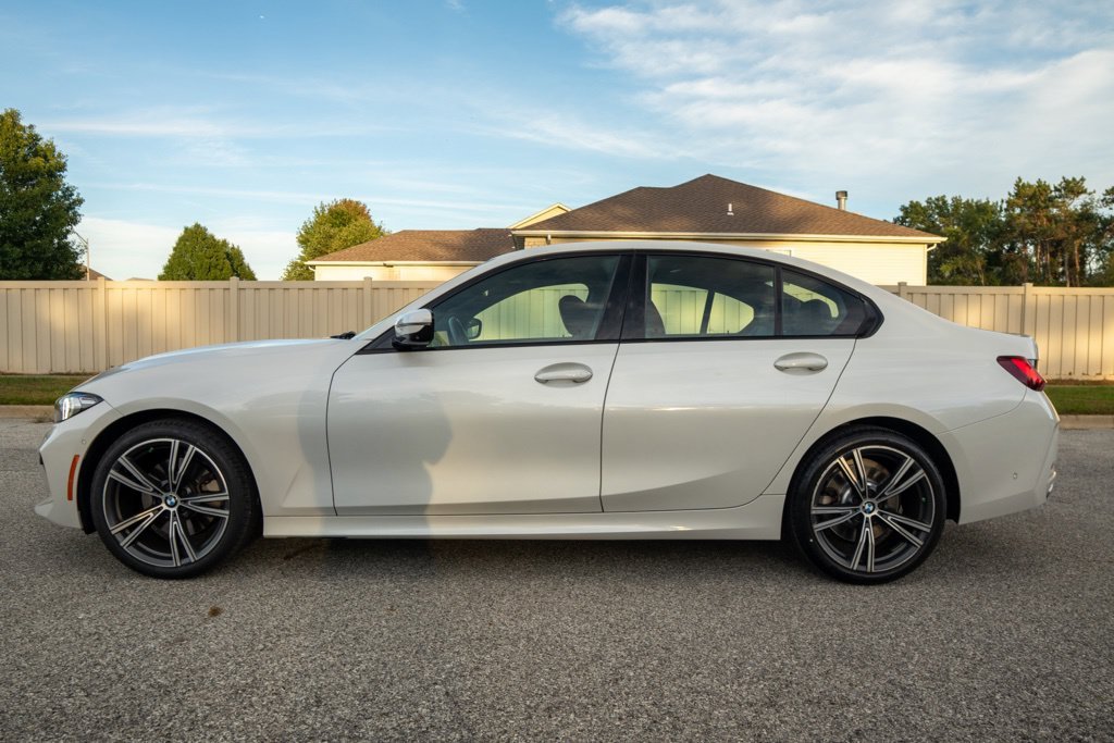 Certified Used 2023 Mineral White Metallic BMW 330i xDrive image 4