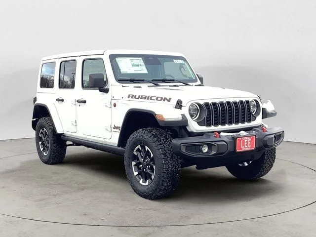 New 2026 Bright White Clearcoat Jeep 4-DOOR RUBICON image 8