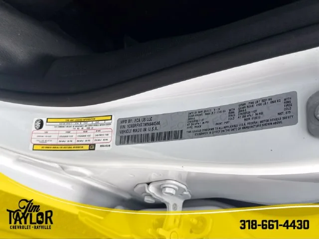 Used 2021 White Ram Limited image 30