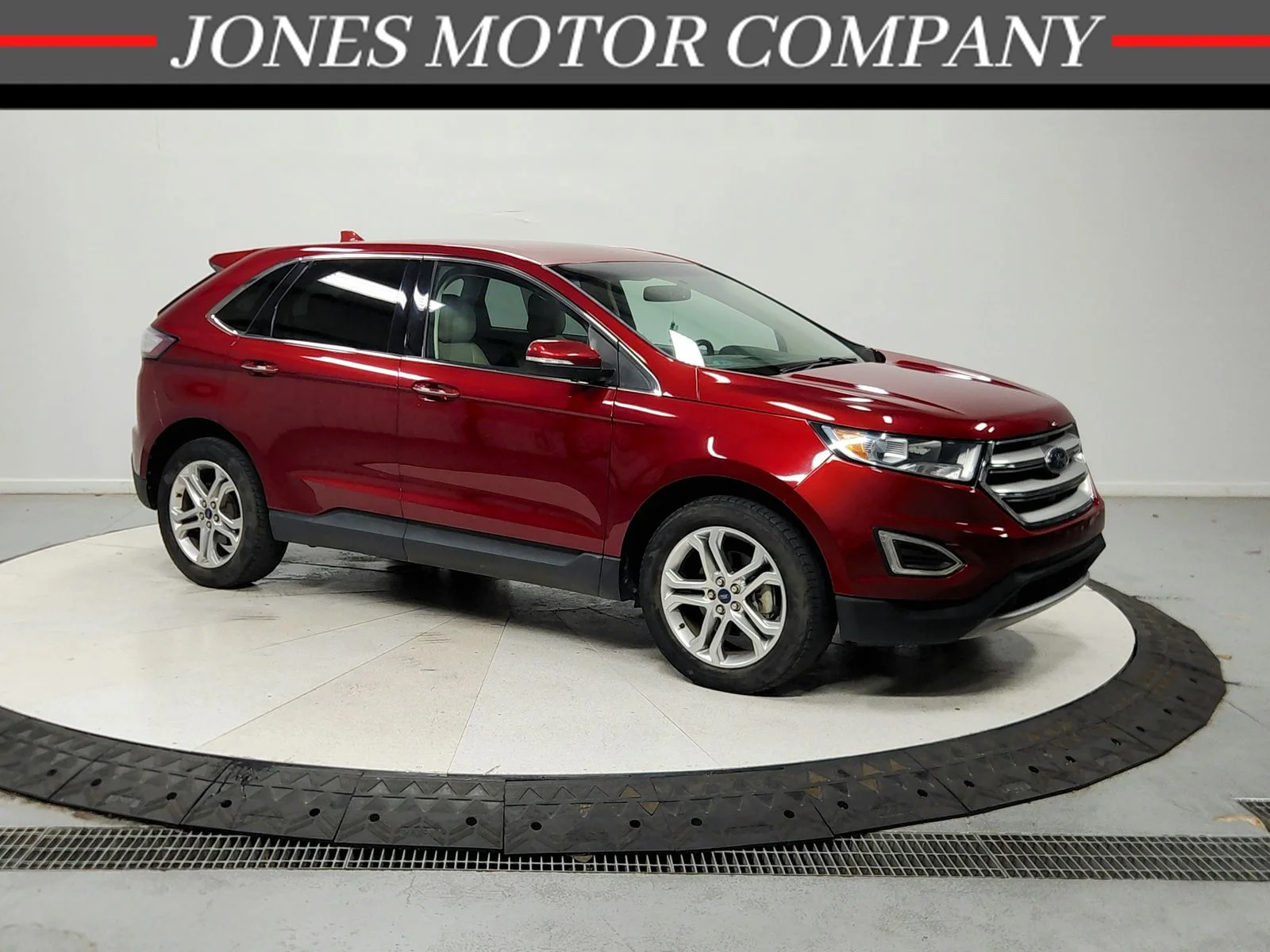 Used 2018 Red Ford Titanium image 1