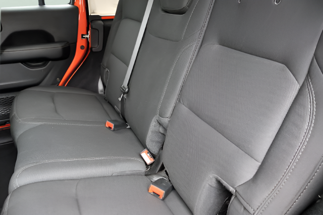 Used 2020 Orange Jeep Unlimited Sahara image 17