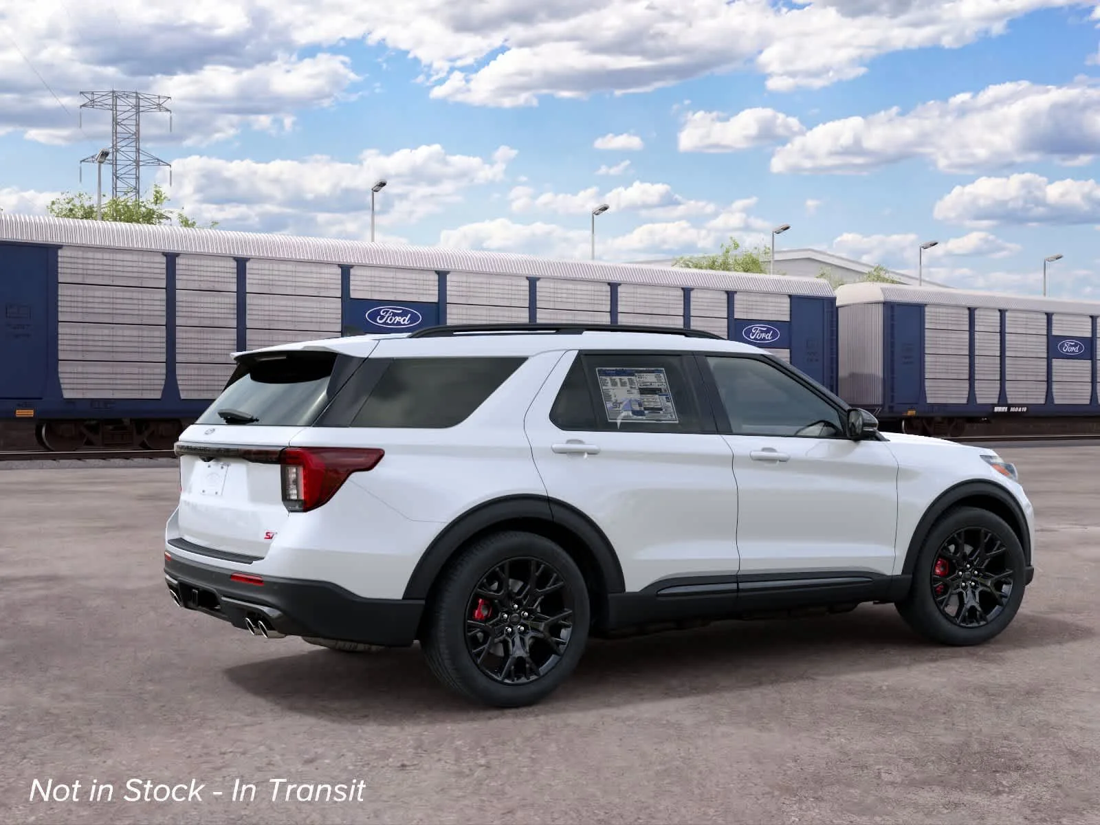 New 2027 Star White Metallic Tri-Coat Ford ST image 6