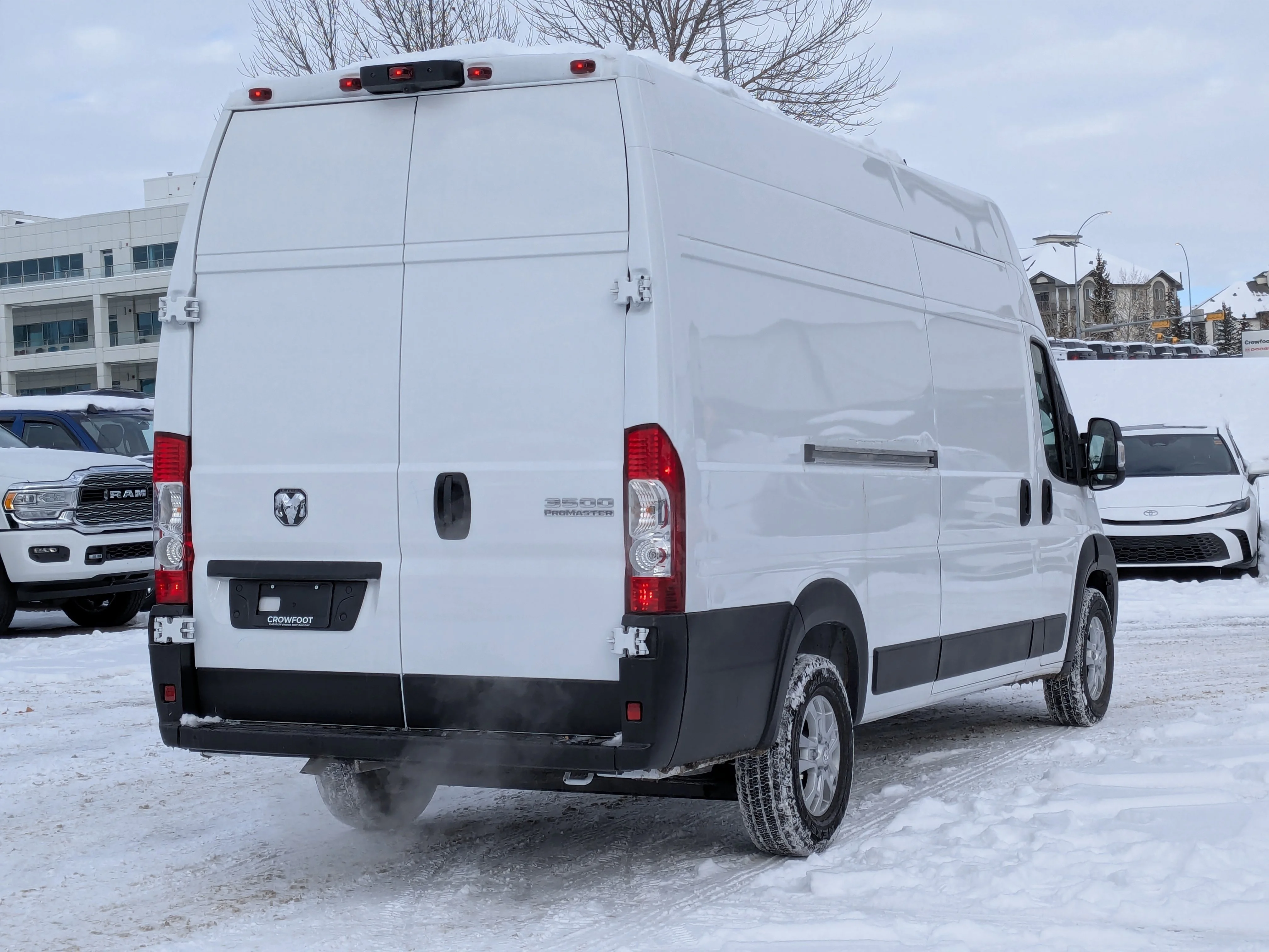 New 2026 White RAM SLT - - Super High Roof - Package 22G - LED Headlamps - Cargo Partition - Remote Start & tons more! image 7