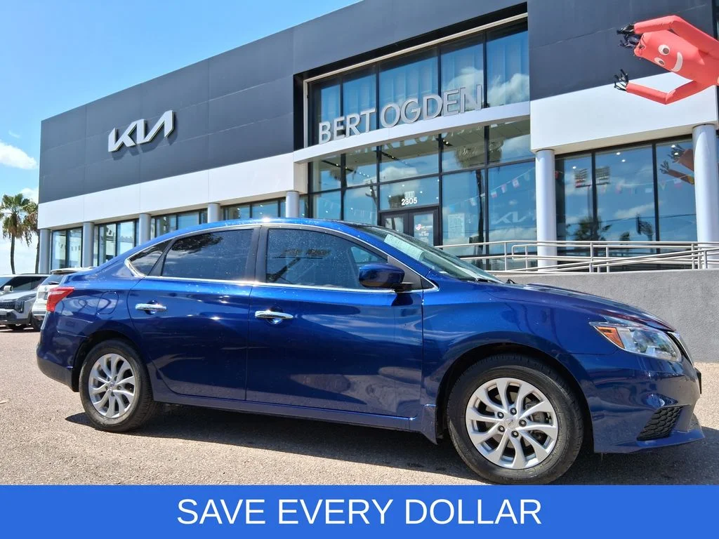 Used 2019 Blue Nissan SV image 4