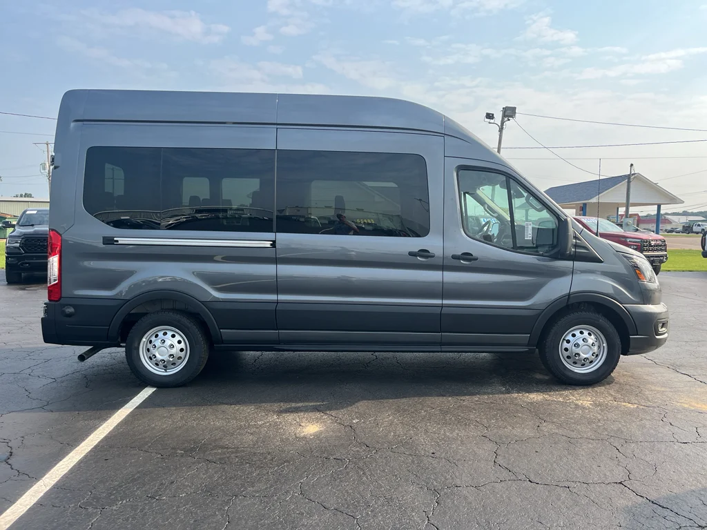 New 2026 Carbonized Gray Metallic Ford Passenger Van XL image 4
