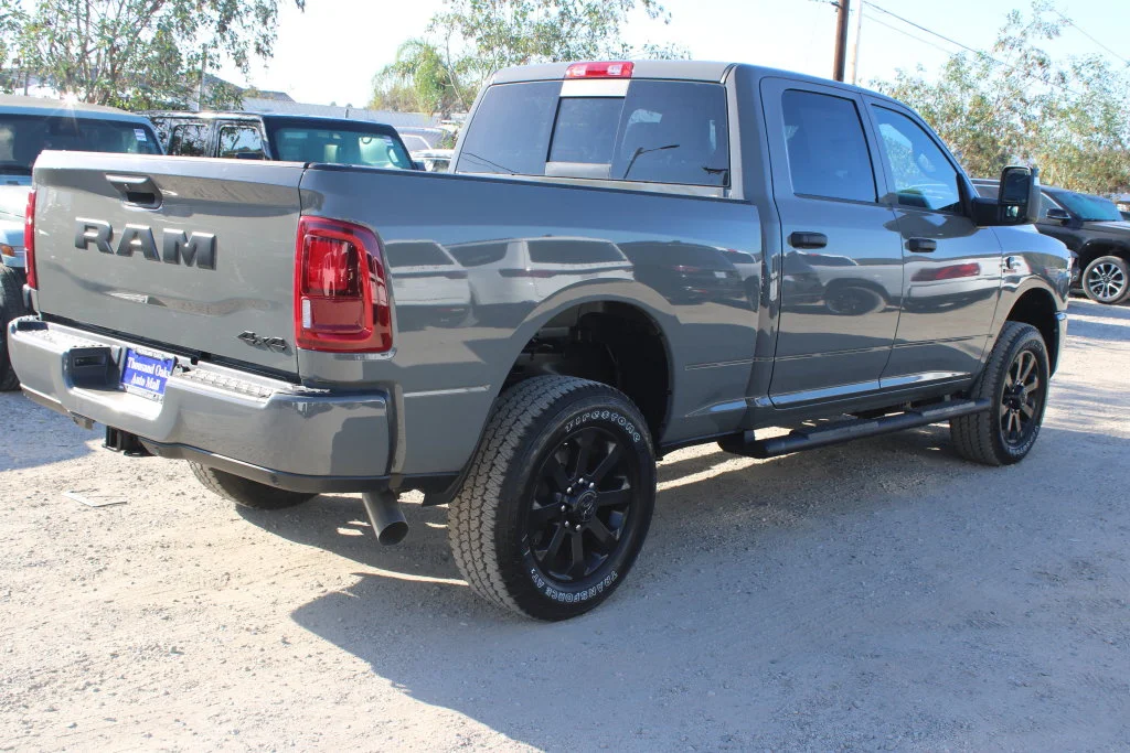 New 2027 Ceramic Gray Clear-Coat Exterior Paint Ram Tradesman image 4