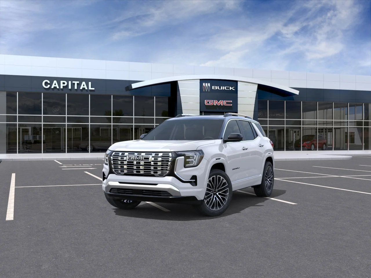 New 2026 Summit White GMC AWD Denali image 8