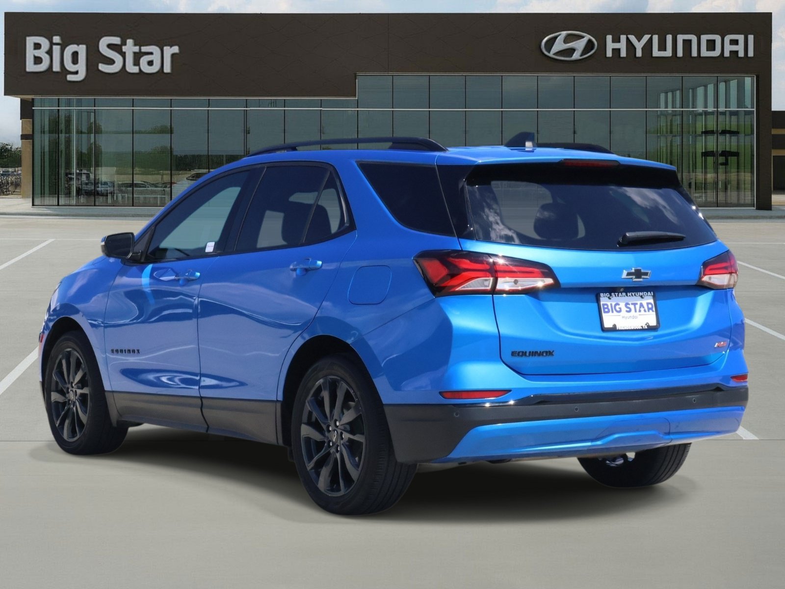 Used 2024 Riptide Blue Metallic Chevrolet RS image 3