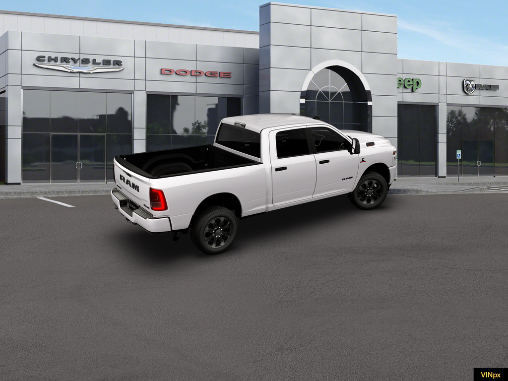New 2026 Bright White Clear-Coat Exterior Paint RAM Big Horn image 4