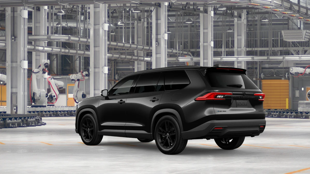 New 2026 Midnight Black Metallic Toyota Hybrid Nightshade image 6