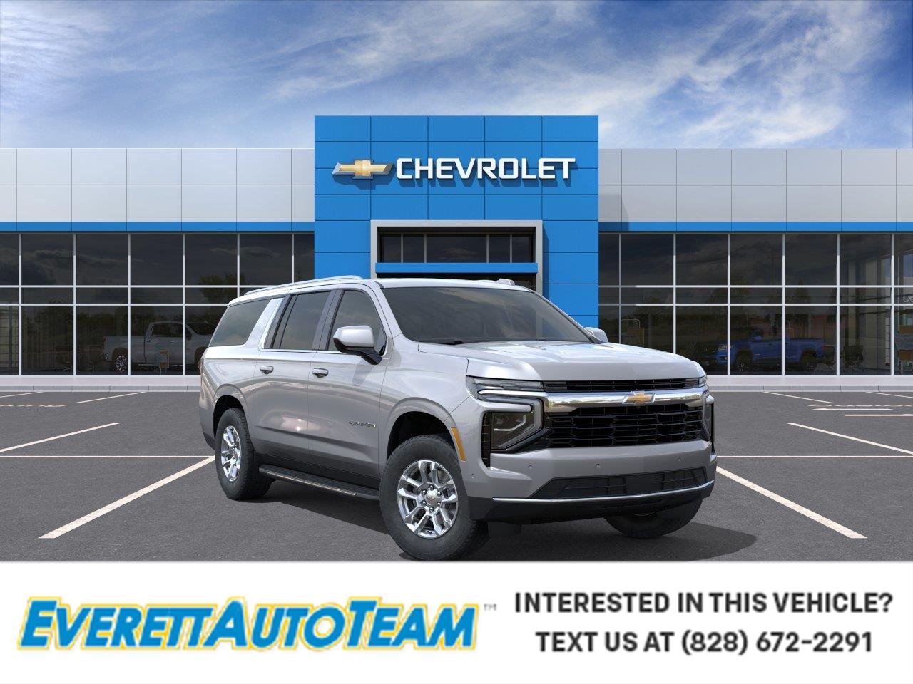 Sterling Gray Metallic 2026 Chevrolet Suburban SUV / Crossover Four-Wheel Drive Automatic